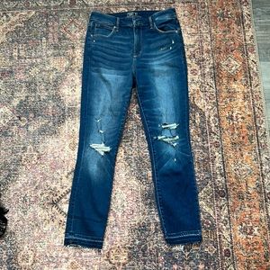 Abercrombie Simone High Rise Ankle Jeans
